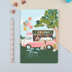 Carnet de notes A5 ligné Ice Cream Glacier