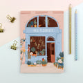 Carnet de notes A5 La Fleuriste Pages lignées 48 feuilles