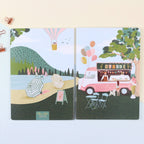Carnet de notes A5 ligné Ice Cream Glacier
