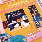 Carnet de notes A5 pages lignées - Fromagerie à Paris