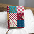 Patchwork Cloth Notebook Journal A5 A6 Thread-bound Loose-leaf Blank Grid Lined Pages Notepad Diary