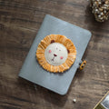 Fabric Embroidery Notebook Handmade Journal Travel Diary Planner A5 A6 Loose Leaf Thread Bound 228 Pages