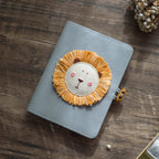 Fabric Embroidery Notebook Handmade Journal Travel Diary Planner A5 A6 Loose Leaf Thread Bound 228 Pages