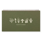 Agenda hebdomadaire Mushroom - Ordre du jour | Bureau | Non daté | 12"x6,5" | 54 pages