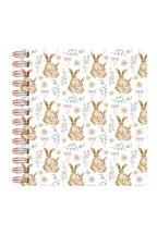 Lot de 2 cahiers à spirales lapin, livre de souvenirs pour bébé, écologique