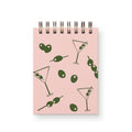 Mini carnet de notes Motif Martini - Carnet de poche, reliure spirale, pages blanches