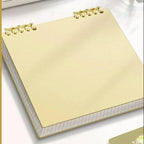 Carnet de notes quadrillé à feuilles mobiles 120 pages réutilisables
