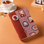 Corduroy Patchwork Journal Embroidered Flower Notebook A6 A5 Cute Bunny Fabric Notepad Refillable Traveler's Notebook