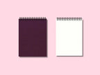 Carnet de notes personnalisé fait main, couverture rigide en tissu, spirale métallique, A5/B5/A4, 105 g/m², 200 pages