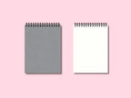 Carnet de notes personnalisé fait main, couverture rigide en tissu, spirale métallique, A5/B5/A4, 105 g/m², 200 pages