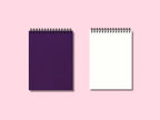 Carnet de notes personnalisé fait main, couverture rigide en tissu, spirale métallique, A5/B5/A4, 105 g/m², 200 pages