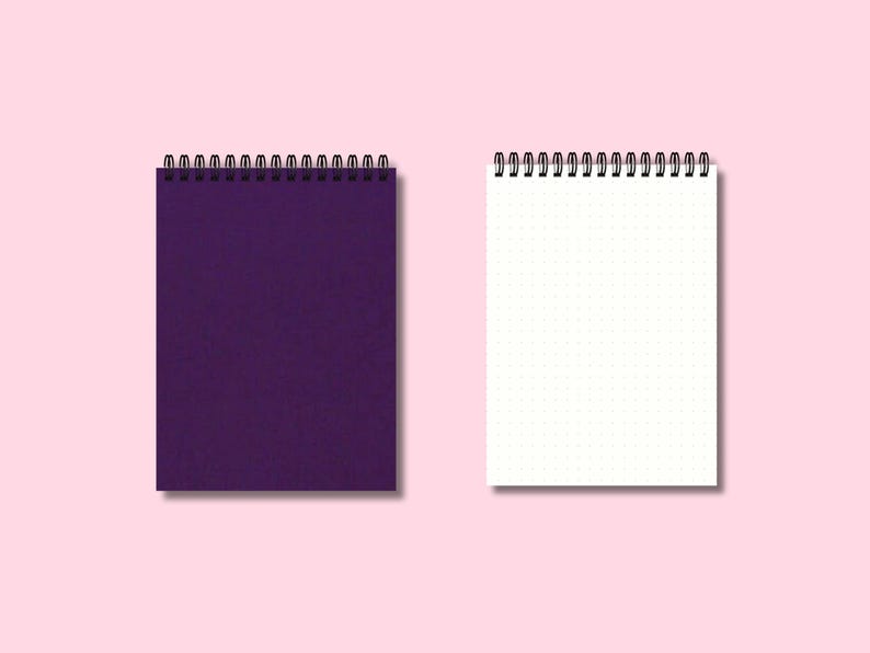Carnet de notes personnalisé fait main, couverture rigide en tissu, spirale métallique, A5/B5/A4, 105 g/m², 200 pages