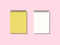 Carnet de notes personnalisé fait main, couverture rigide en tissu, spirale métallique, A5/B5/A4, 105 g/m², 200 pages