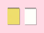 Carnet de notes personnalisé fait main, couverture rigide en tissu, spirale métallique, A5/B5/A4, 105 g/m², 200 pages