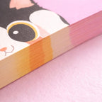 Ensemble de pense-bêtes chat mignon – Blocs-notes autoadhésifs Kawaii 7,62 x 7,62 cm