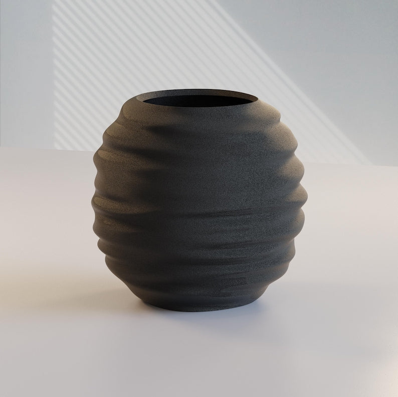 Porte-crayons et gobelet à pinceaux Wabi-Sabi Modern Japandi, 4 formes, sans marque