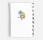 Carnet de notes A5 à spirales 80 pages motif chats