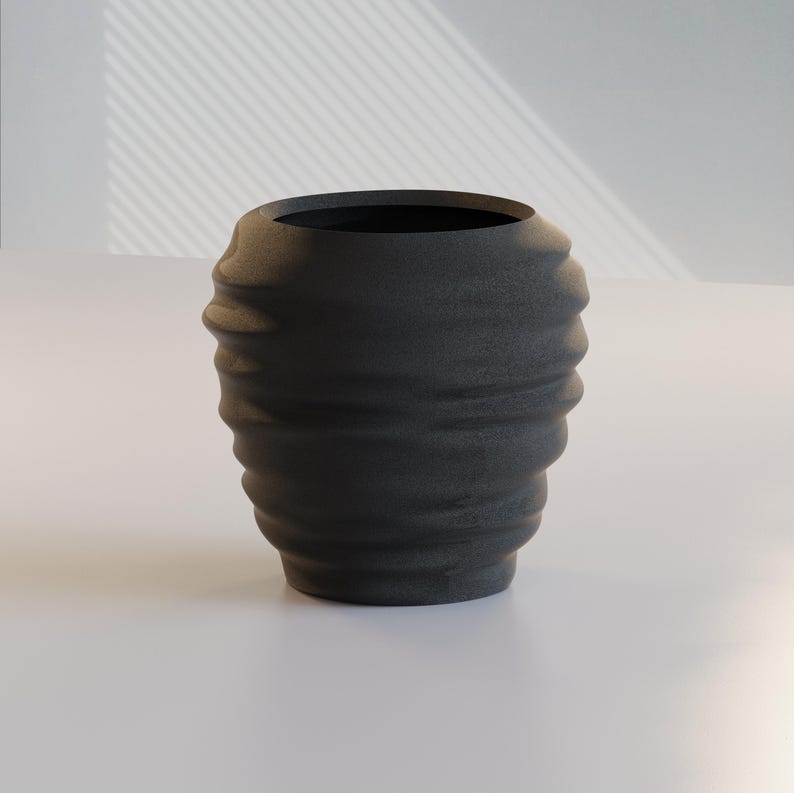 Porte-crayons et gobelet à pinceaux Wabi-Sabi Modern Japandi, 4 formes, sans marque