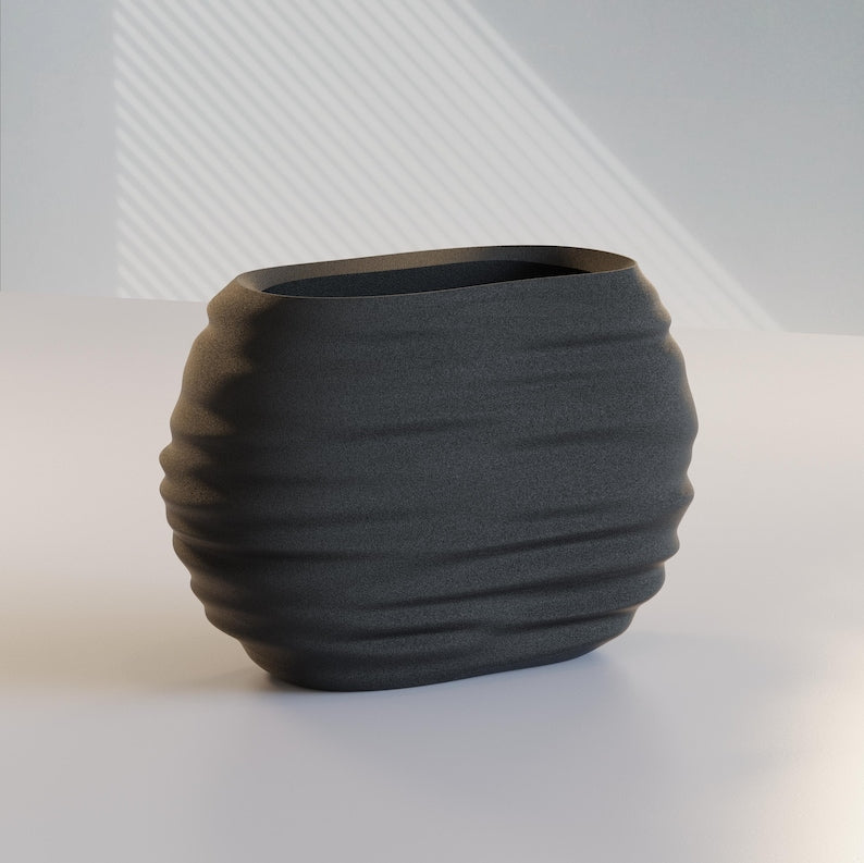Porte-crayons et gobelet à pinceaux Wabi-Sabi Modern Japandi, 4 formes, sans marque
