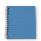 Agenda quotidien Mindful Productivity non daté 90 jours, couverture unie avec feuille d'or